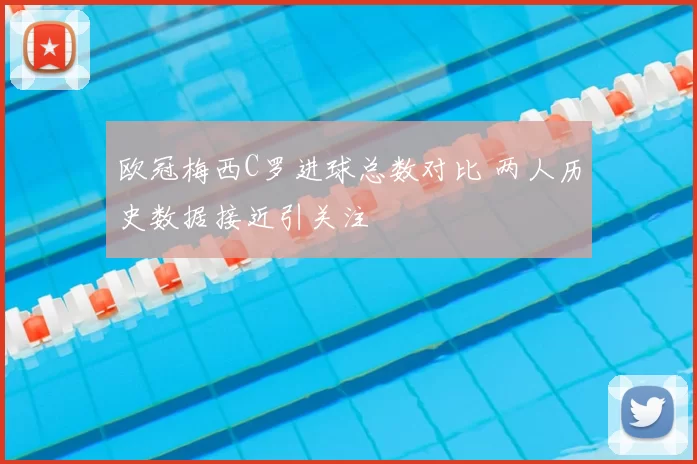 欧冠梅西C罗进球总数对比 两人历史数据接近引关注