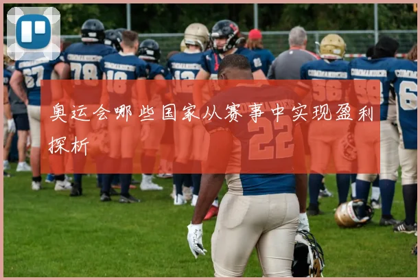 奥运会哪些国家从赛事中实现盈利探析